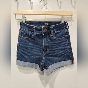 Aeropostal Women's Blue Denim Shorts